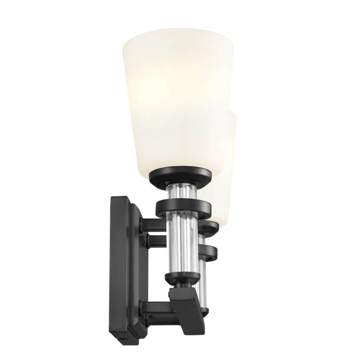 Rosalind 14 in. 2 Lights Vanity Light Black finish