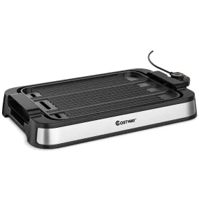 Smokeless Indoor Grill EP24926US,Electric Griddle with Non-stick Cooking Plate,1500W