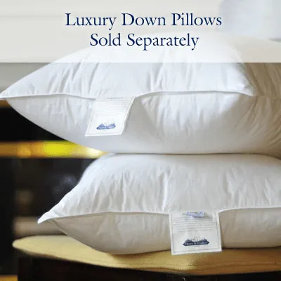 Snuggle Soft 850 Fill Power Goose Down Pillows - King (20" x 36")