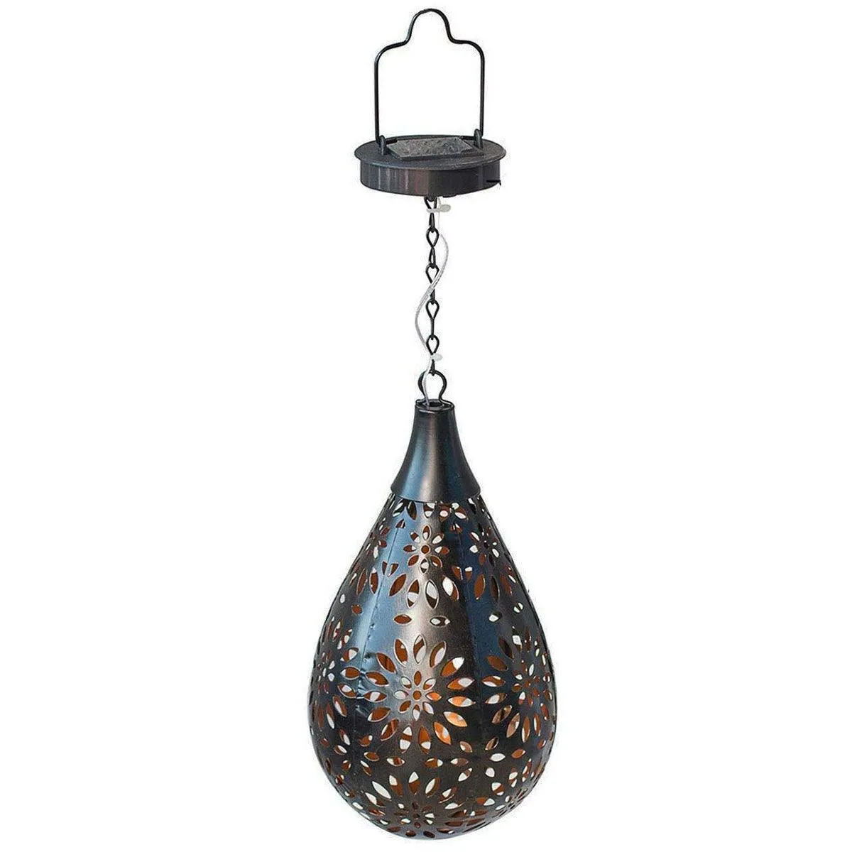 Solar Led Metal Garden Light | Solar Moroccan Garden Light