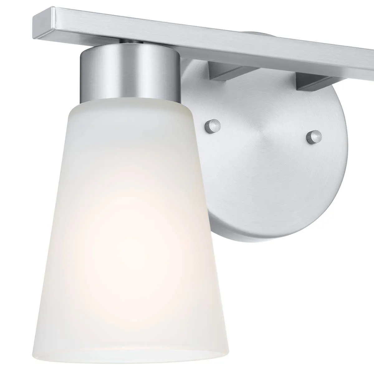 Stamos 13 in. 2 Lights Vanity Light Brushed Nickel finish