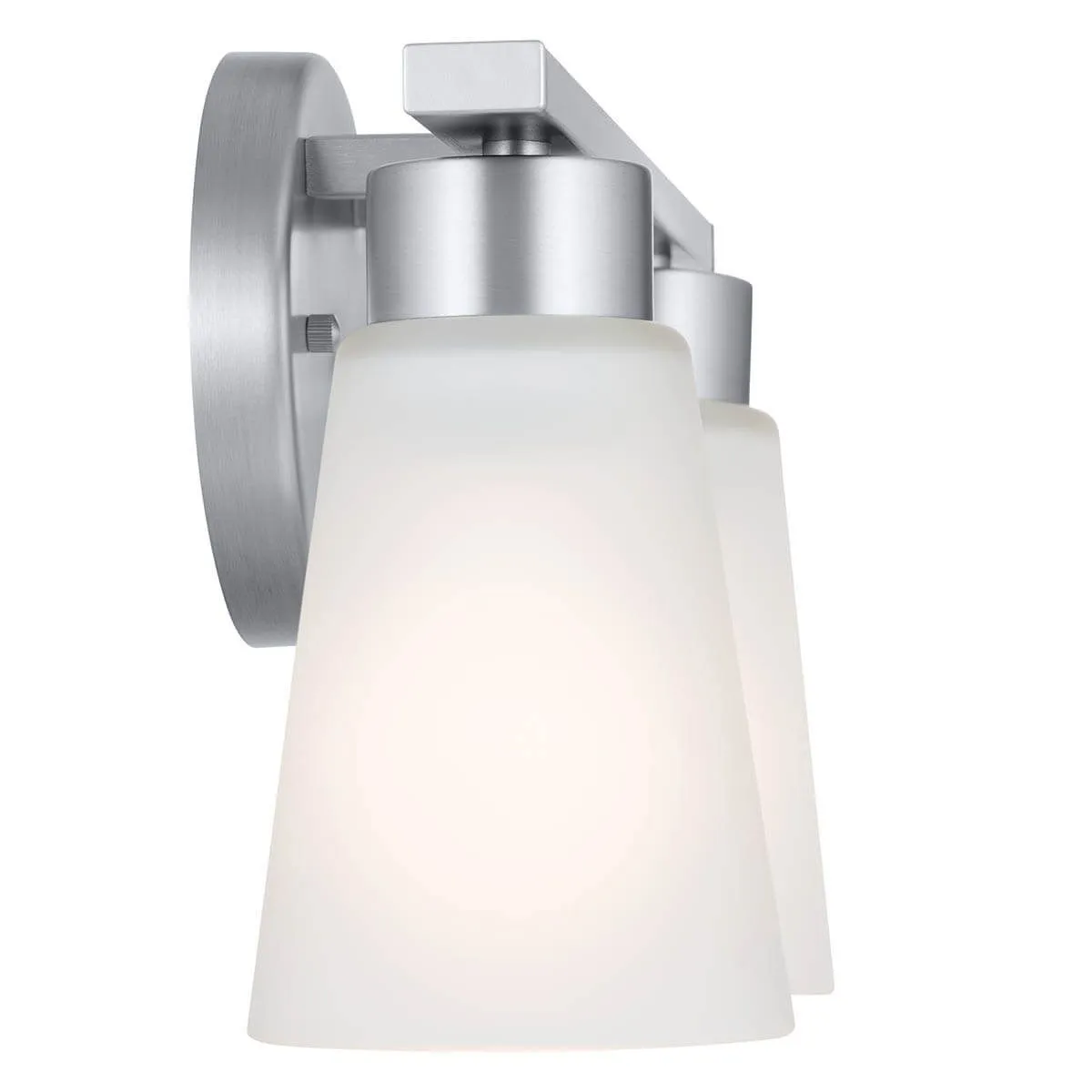 Stamos 13 in. 2 Lights Vanity Light Brushed Nickel finish