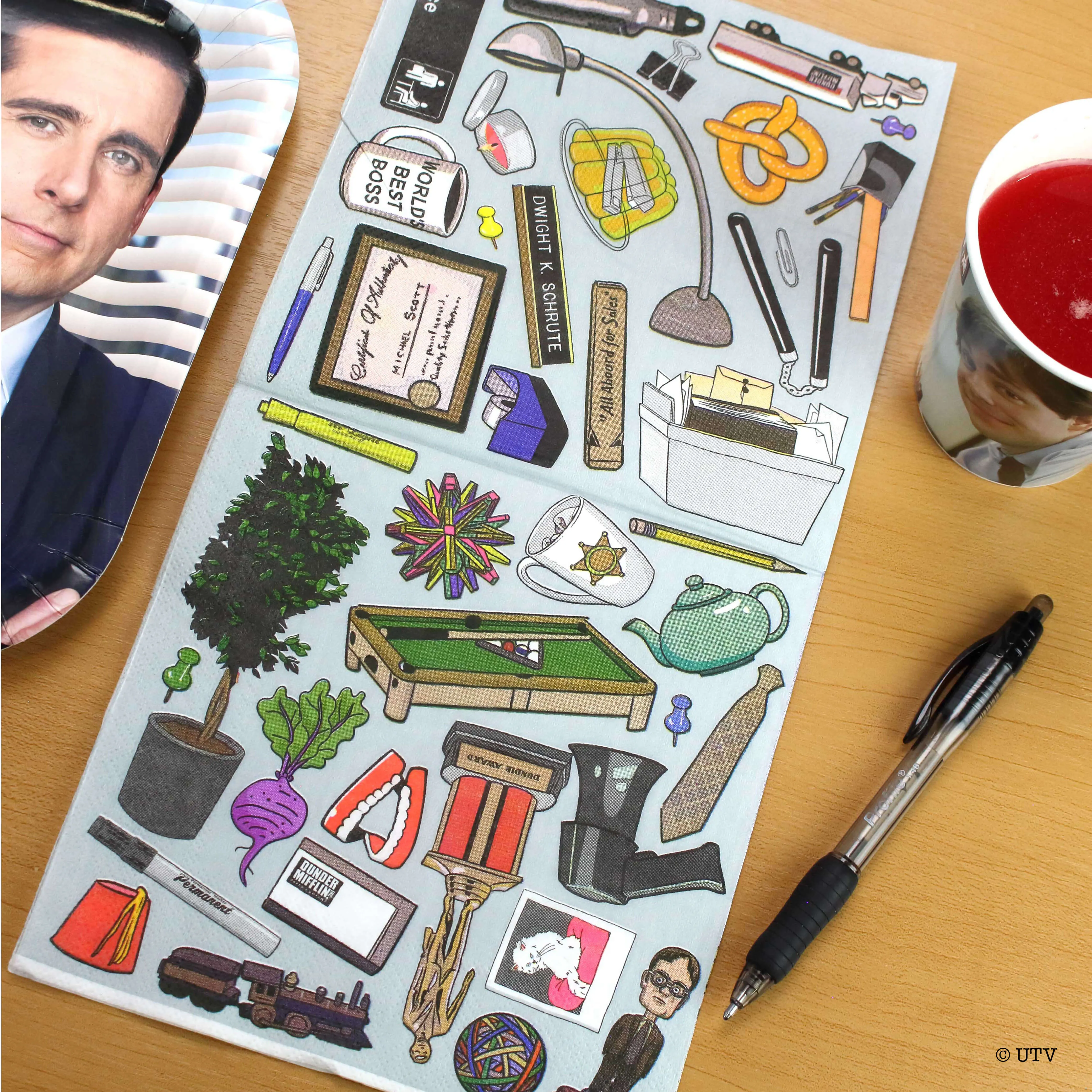 The Office Luncheon Napkins (16-Pack)
