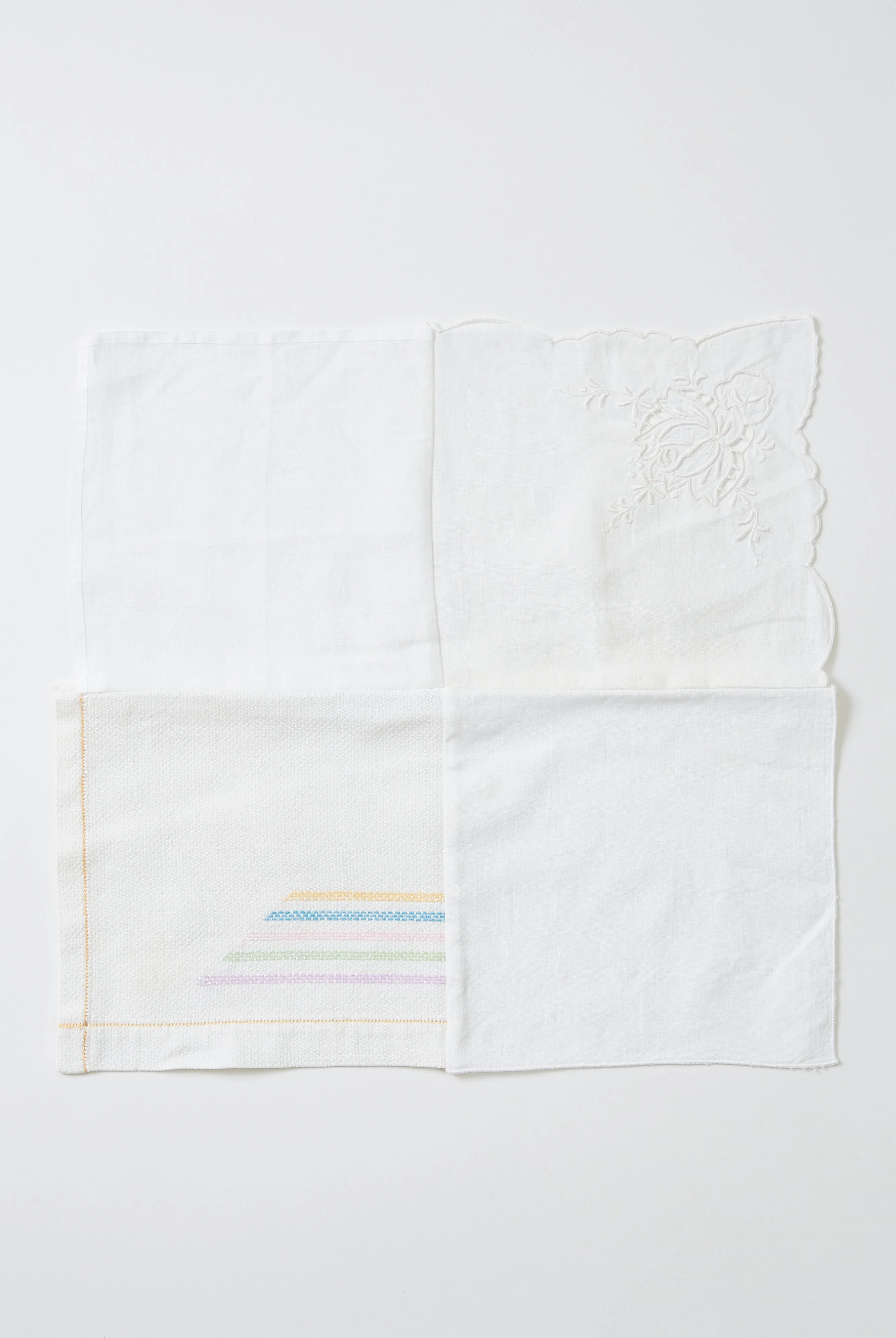 Vintage Patchwork Napkins, Set of 4