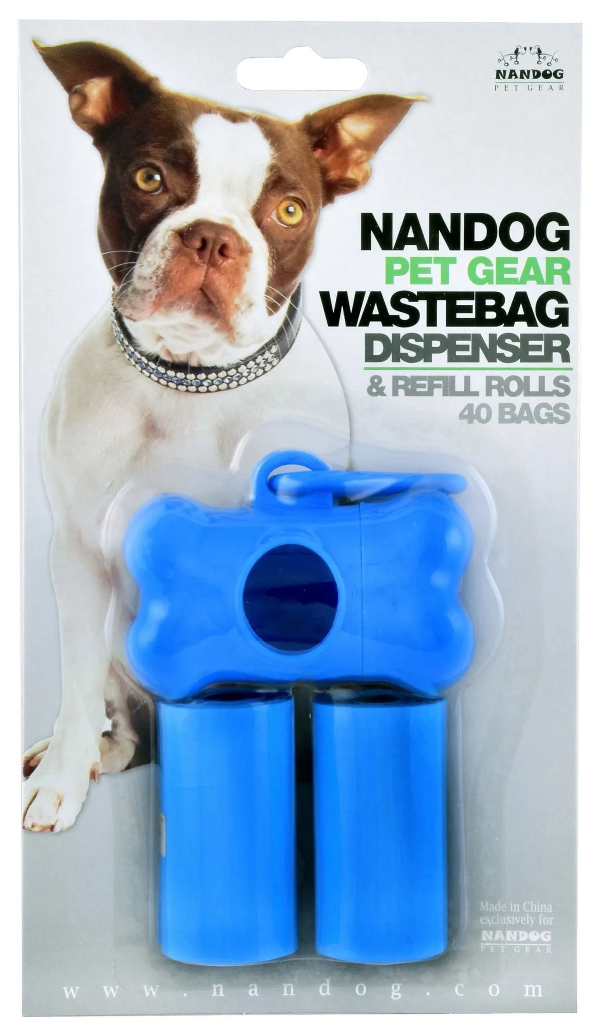 Waste Bag Dispenser with 40 Bags