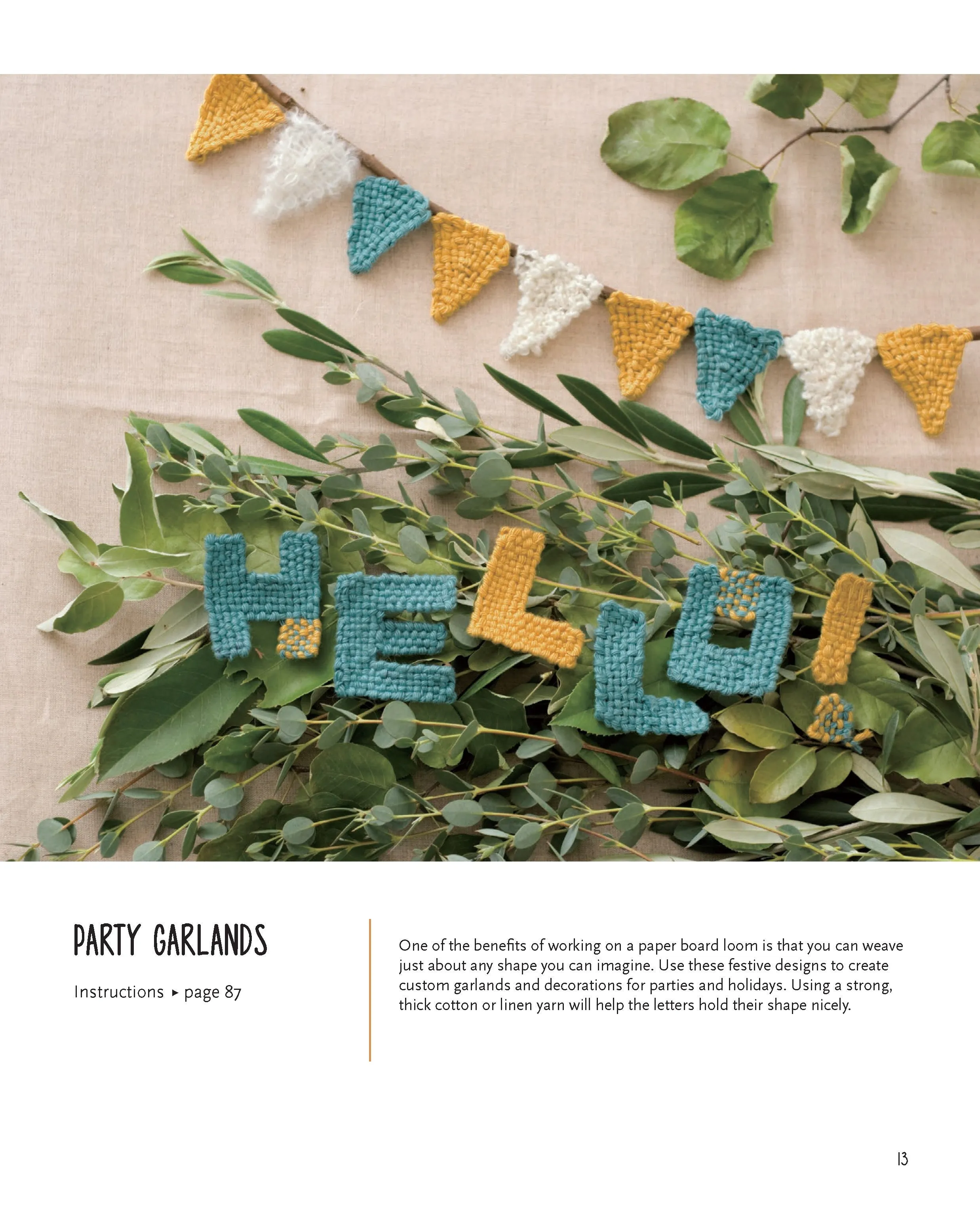Weaving With Little Handmade Looms
