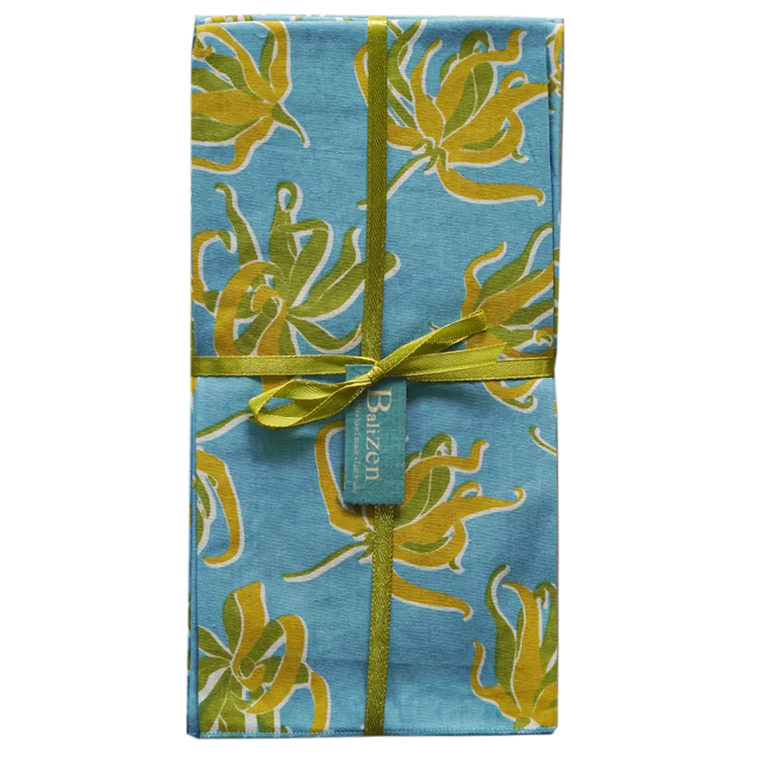 Ylang Ylang Blue Napkin set of 4 - SALE HOMEWARES